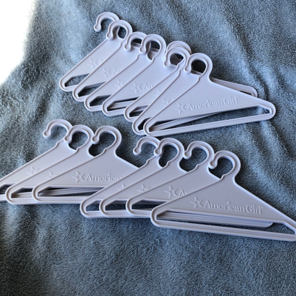 American girl doll clothes hangers